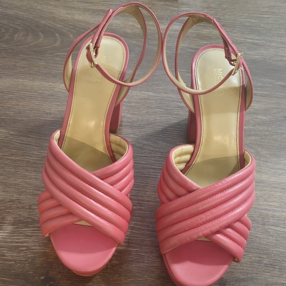 MICHAEL Michael Kors Royce Quilted Leather Platform Sandal main image 5